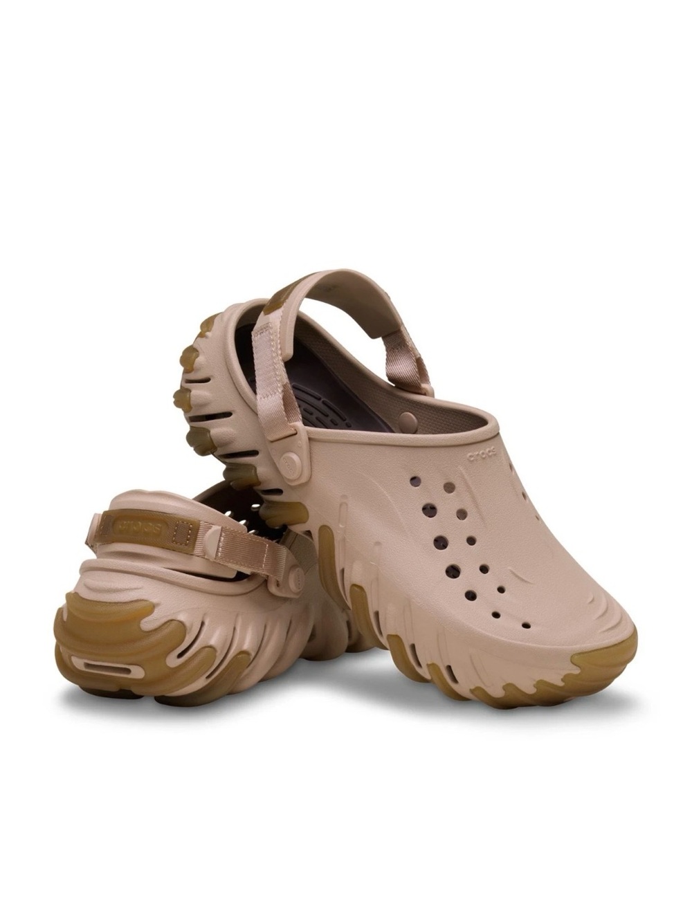 NWT Men Crocs Echo Gum RO Clog  Pink Caramel 211675-7AF